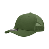 Decky 6 Panel Low Profile Structured Cotton Trucker | Decky 214