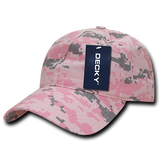 Decky 6 Panel Low Profile Relaxed Camo Dad Hat | Decky 216