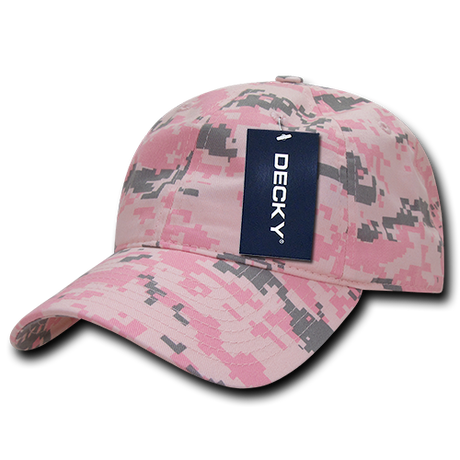 Decky 6 Panel Low Profile Relaxed Camo Dad Hat | Decky 216