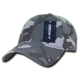 Decky 6 Panel Low Profile Relaxed Camo Dad Hat | Decky 216