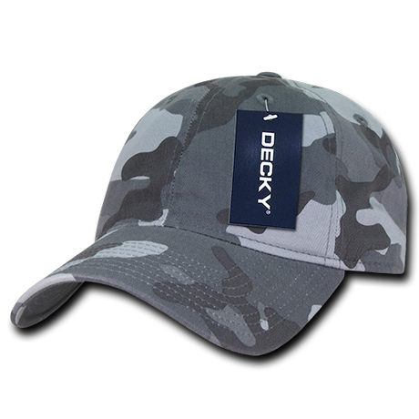Decky 6 Panel Low Profile Relaxed Camo Dad Hat | Decky 216