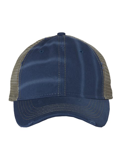 Valucap Bounty Dirty-Washed Mesh-Back Cap - Valucap 3150