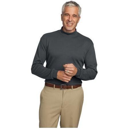 Joe's USA Men's Interlock Knit Mock Turtleneck Joe's USA