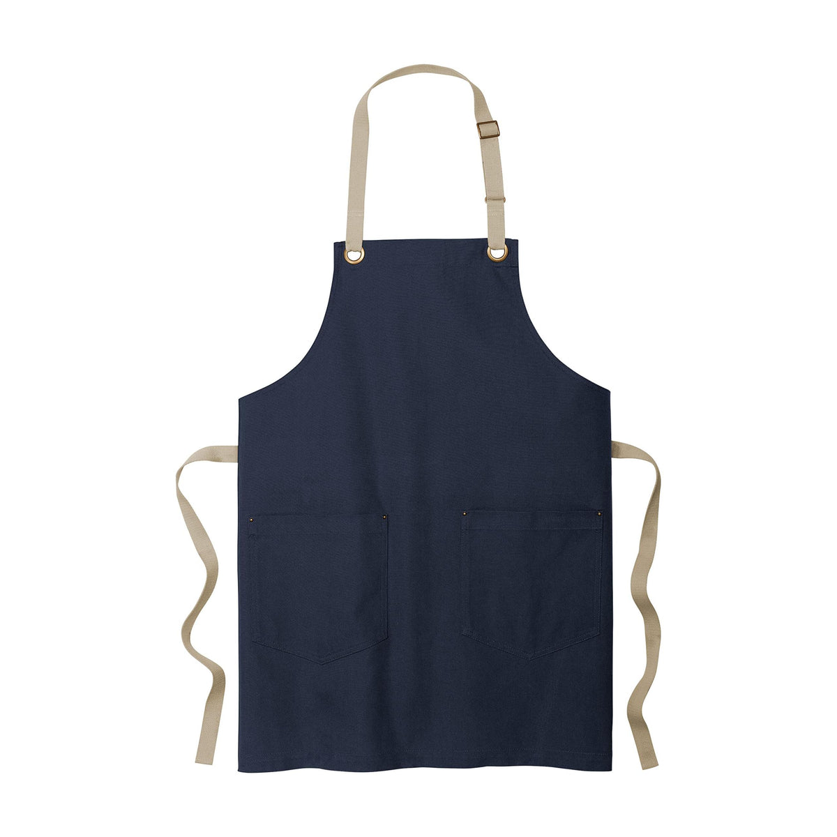 Joe's USA Canvas Full-Length Two-Pocket Apron Joe's USA Navy