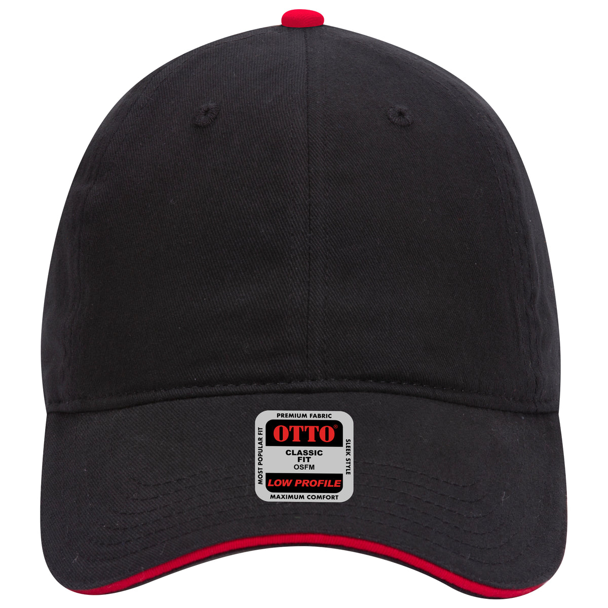 OTTO CAP 6 Panel Low Profile Baseball Cap OTTO 22-688 Otto Cap