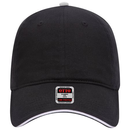 OTTO CAP 6 Panel Low Profile Baseball Cap OTTO 22-688 Otto Cap