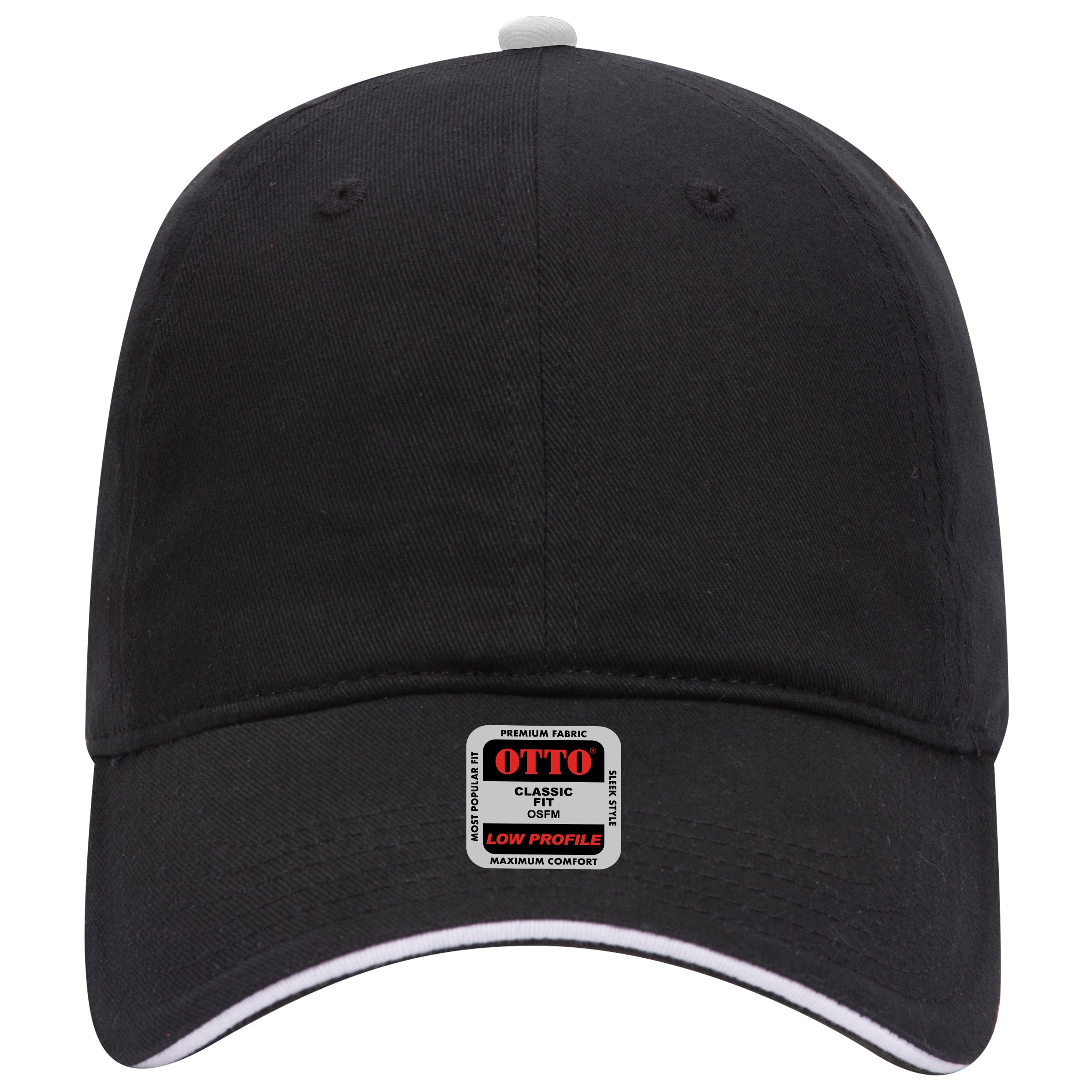 OTTO CAP 6 Panel Low Profile Baseball Cap OTTO 22-688 Otto Cap