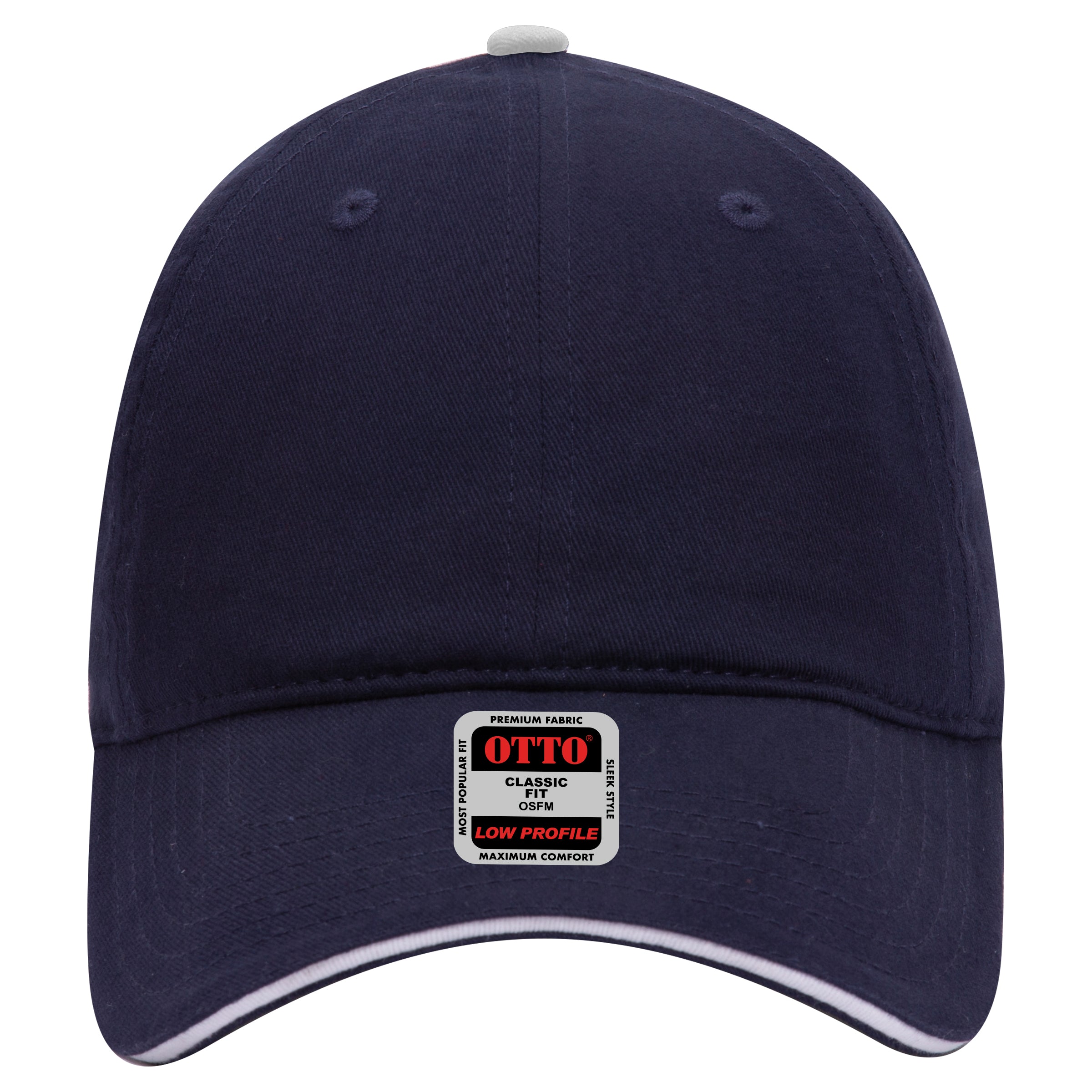 OTTO CAP 6 Panel Low Profile Baseball Cap OTTO 22-688 Otto Cap