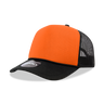 Decky 5 Panel Mid Profile Structured Two Tone Foam Trucker | Decky 220