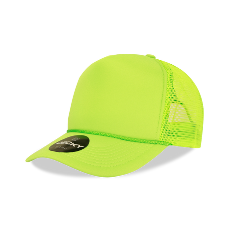Decky 5 Panel Mid Profile Structured Foam Trucker | Decky 221