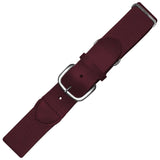 Joe's Baseball/Softball Uniform Belts - Available in All Colors and Sizes Joe's USA Youth Maroon