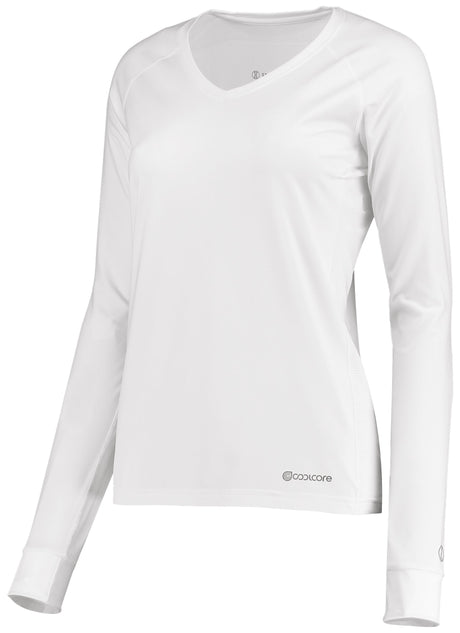 Holloway Ladies Electrify Long Sleeve Tee Powered by Coolcore® 222770