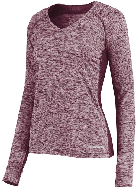 Holloway Ladies Electrify Long Sleeve Tee Powered by Coolcore® 222770