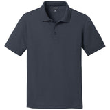 DRIEQUIP Youth Racer Mesh Polo DRI-EQUIP Graphite Youth X-Small