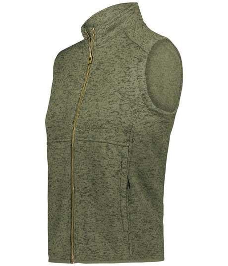 Holloway Ladies Alpine Sweater Fleece Vest 223742