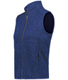 Holloway Ladies Alpine Sweater Fleece Vest 223742