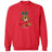 Joe's USA HO HO UH OH Graphic Collection Joe's USA Red Crewneck Sweatshirt Small