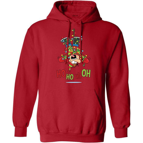 Joe's USA HO HO UH OH Graphic Collection Joe's USA Red Hoodie Small