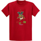 Joe's USA HO HO UH OH Graphic Collection Joe's USA Red T-Shirt Small