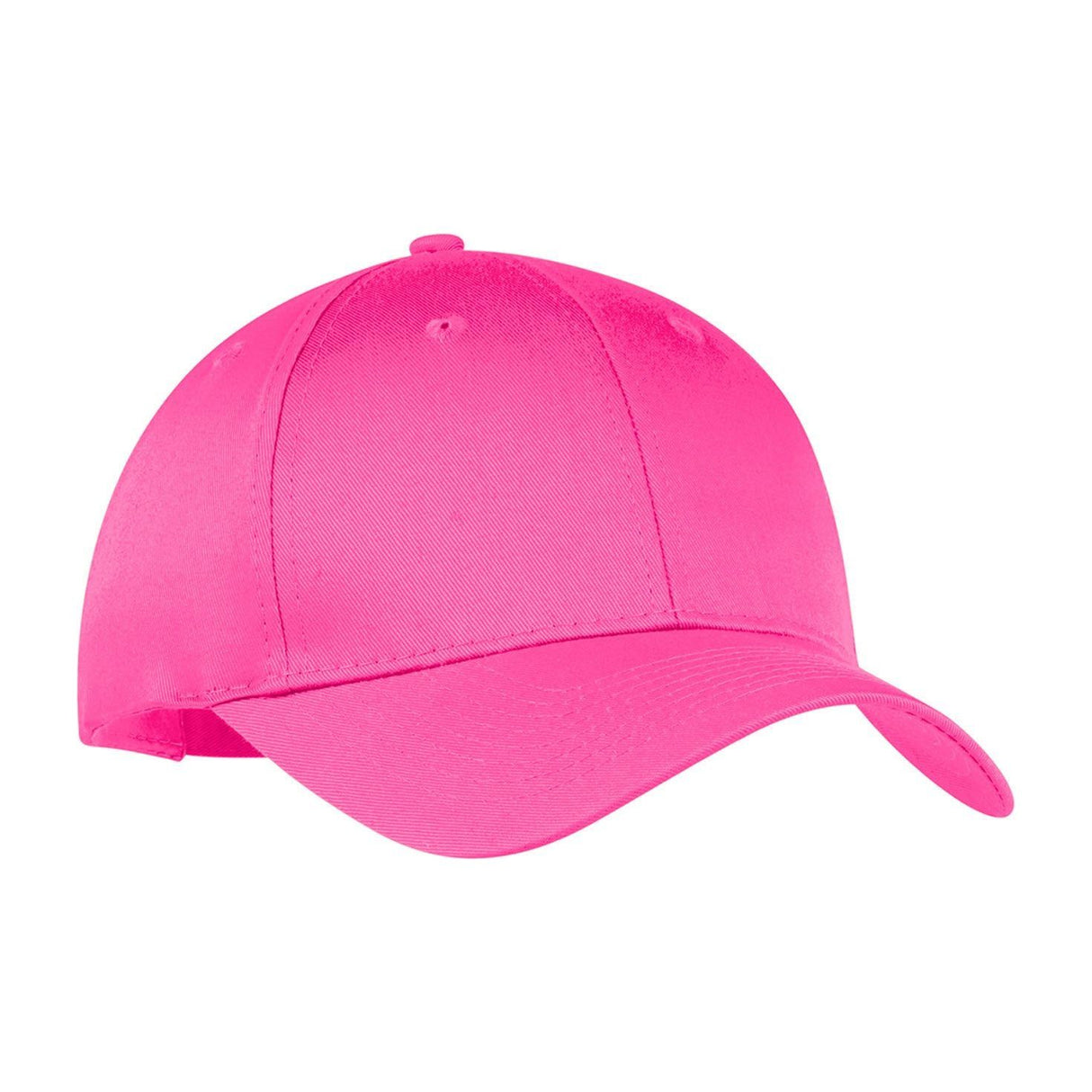 Six-Panel Twill Cap Joe's USA Neon Pink