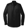 Joe's USA Long Sleeve Carefree Poplin Shirt Joe's USA X-Small Deep Black