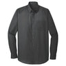 Joe's USA Long Sleeve Carefree Poplin Shirt Joe's USA X-Small Graphite