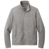 Joe's USA Arc Fleece Full-Zip Sweater Joe's USA Light Grey Heather X-Small
