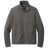Joe's USA Arc Fleece Full-Zip Sweater Joe's USA Dark Grey Heather X-Small