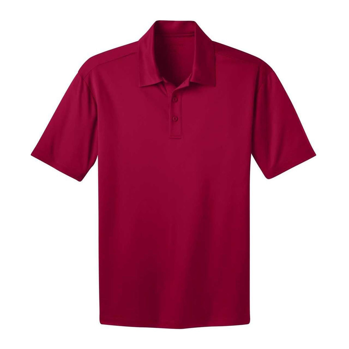 Men's Silk Touch Golf Polo's in 16 Colors - Sizes XS-6XL - Red Joe's USA Red X-Small