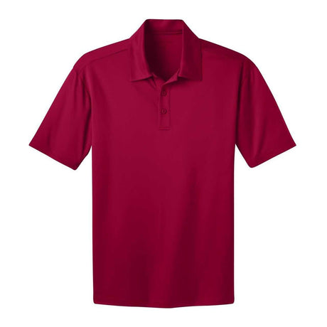 Men's Silk Touch Golf Polo's in 16 Colors - Sizes XS-6XL - Red Joe's USA Red X-Small