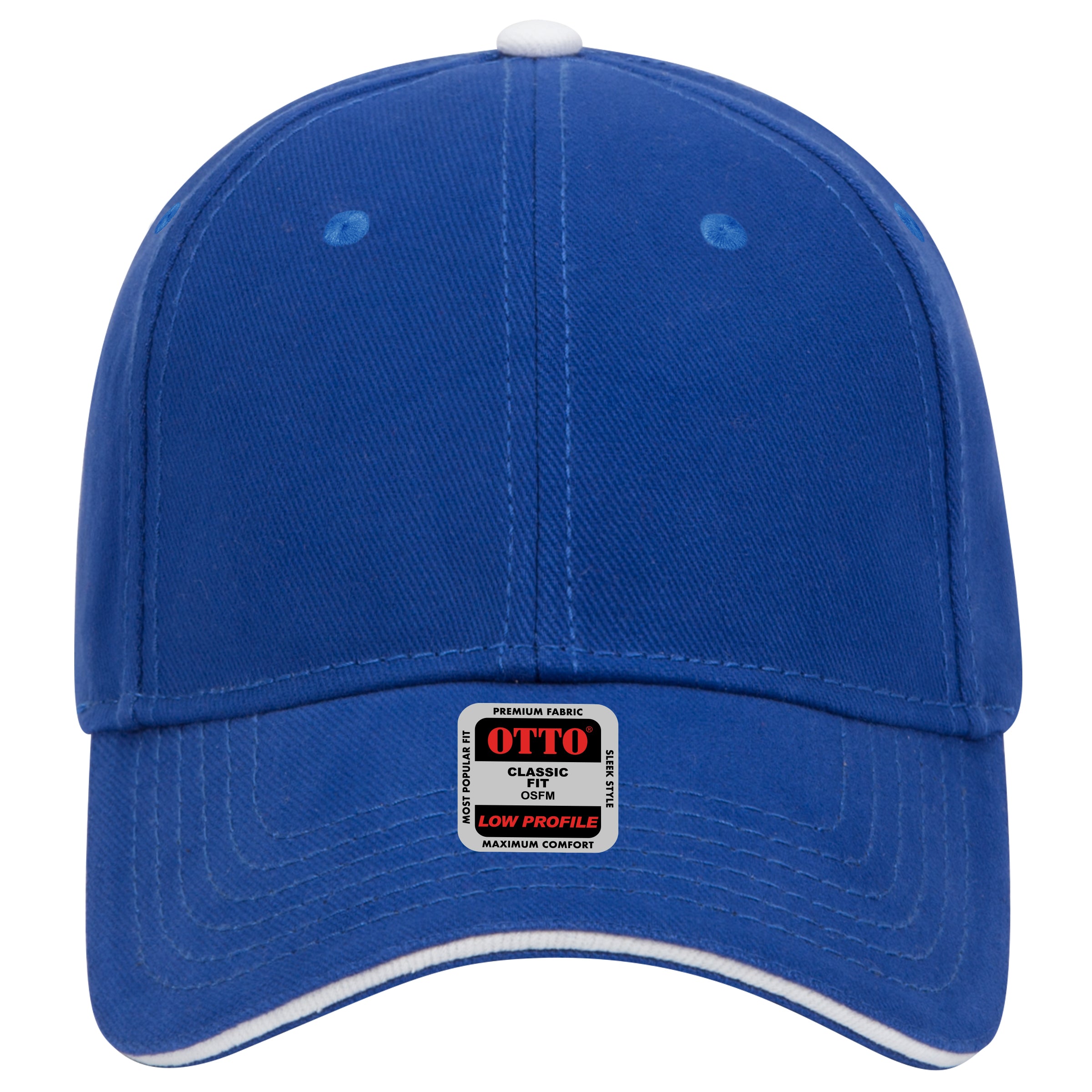 OTTO CAP 6 Panel Low Profile Baseball Cap OTTO 23-255 Otto Cap