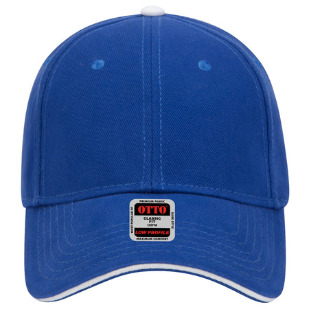 OTTO CAP 6 Panel Low Profile Baseball Cap OTTO 23-255 Otto Cap