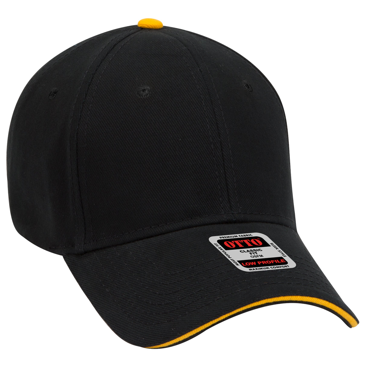 OTTO CAP® 6 Panel Low Profile Baseball Cap OTTO 23-255