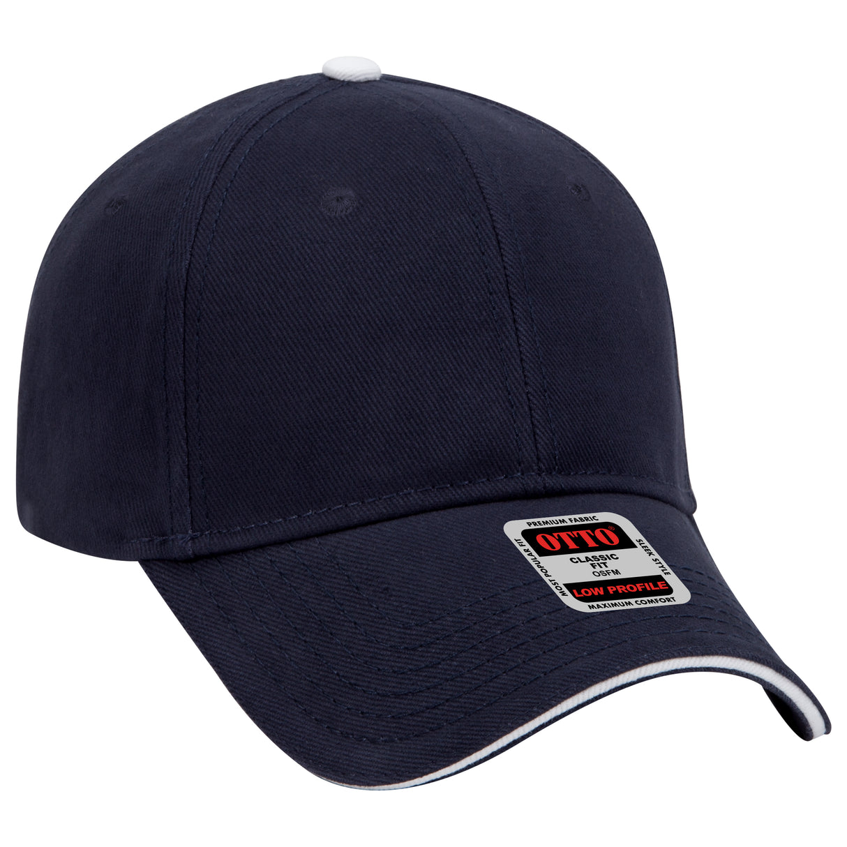 OTTO CAP® 6 Panel Low Profile Baseball Cap OTTO 23-255