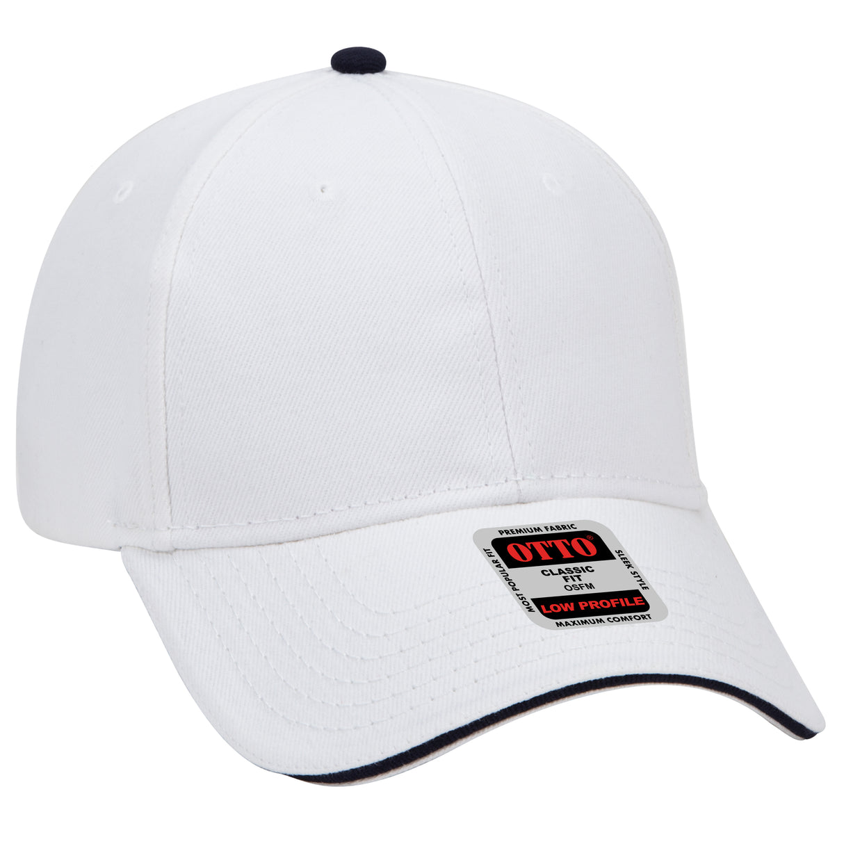 OTTO CAP® 6 Panel Low Profile Baseball Cap OTTO 23-255