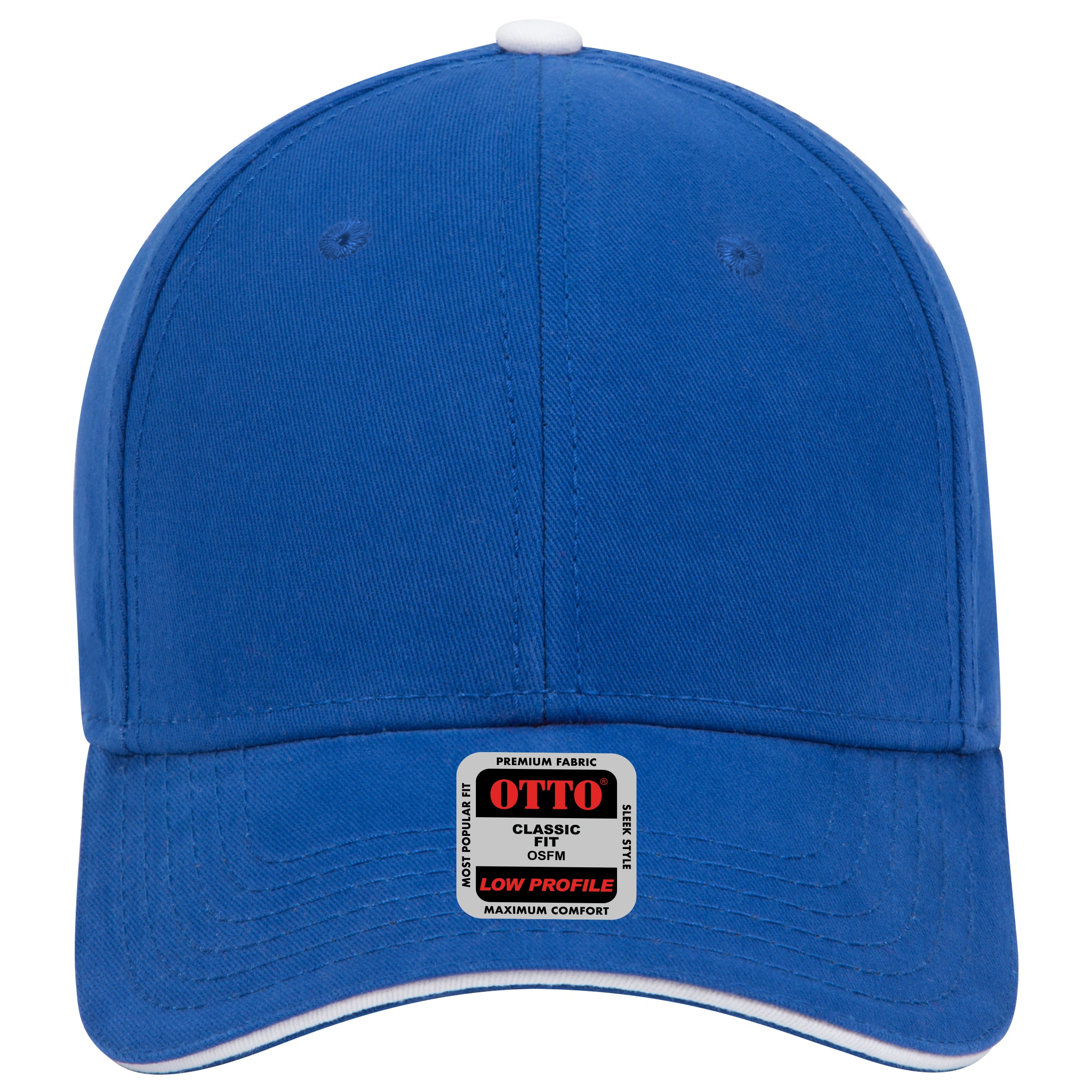 OTTO CAP 6 Panel Low Profile Baseball Cap OTTO 23-370 Otto Cap