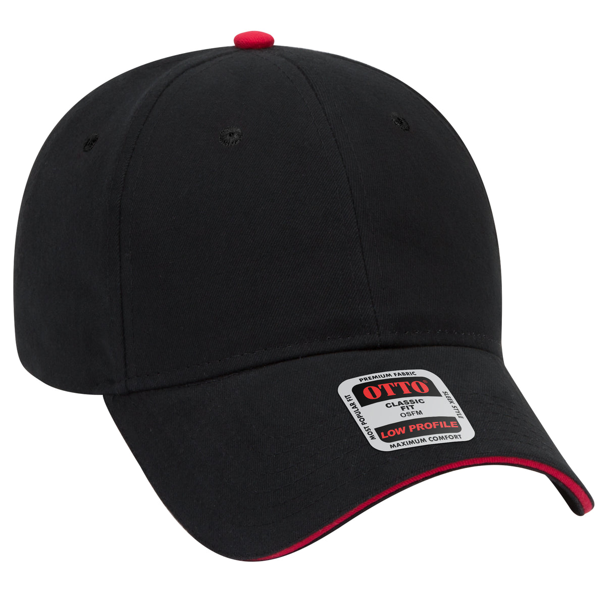 OTTO CAP® 6 Panel Low Profile Baseball Cap OTTO 23-430