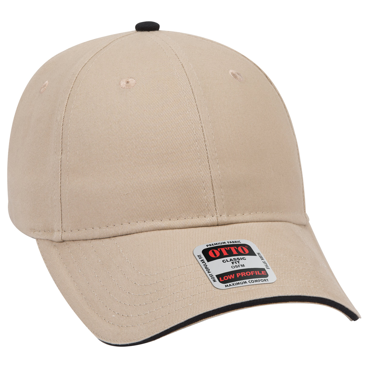 OTTO CAP® 6 Panel Low Profile Baseball Cap OTTO 23-430