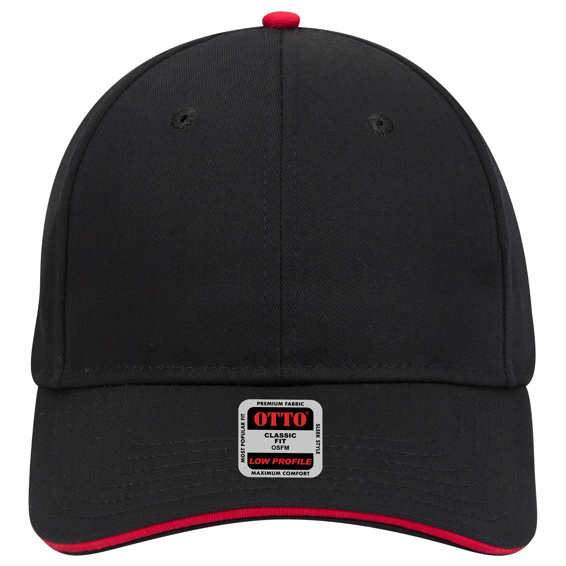 OTTO CAP 6 Panel Low Profile Baseball Cap OTTO 23-434 Otto Cap