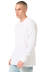 Royal Apparel 23054 Unisex Blend Long Sleeve Thermal - White