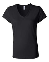BELLA + CANVAS Women’s Jersey V-Neck Tee - BELLA + CANVAS 6005