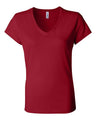 BELLA + CANVAS Women’s Jersey V-Neck Tee - BELLA + CANVAS 6005