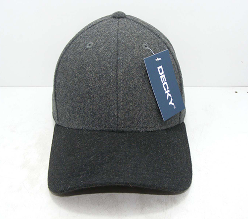 Decky 6 Panel Low Profile Structured Melton Cap | Decky 236