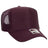 OTTO CAP 5 Panel High Crown Mesh Back Foam Trucker Hat 39-165 Caps OTTO CAP Maroon