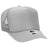 OTTO CAP 5 Panel High Crown Mesh Back Foam Trucker Hat 39-165 Caps OTTO CAP Grey