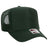 OTTO CAP 5 Panel High Crown Mesh Back Foam Trucker Hat 39-165 Caps OTTO CAP Dark Green