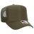 OTTO CAP 5 Panel High Crown Mesh Back Foam Trucker Hat 39-165 Caps OTTO CAP Olive