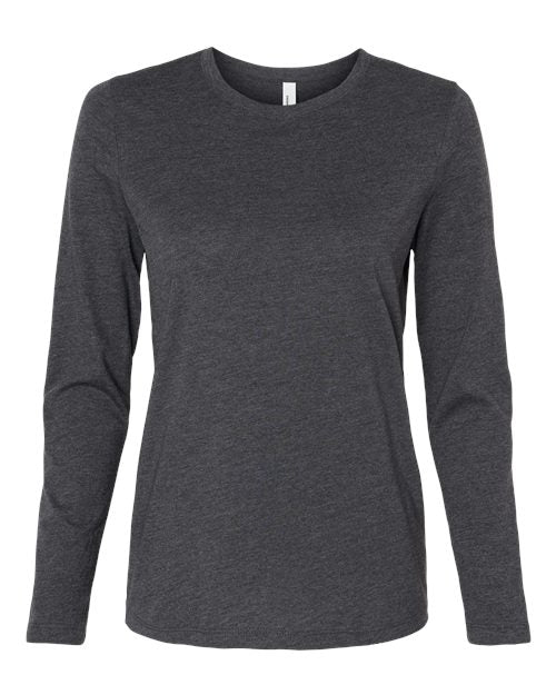 Bella + Canvas 6500 Women’s Jersey Long Sleeve Tee