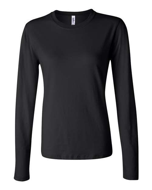 BELLA + CANVAS Women’s Jersey Long Sleeve Tee - BELLA + CANVAS 6500 BELLA + CANVAS Black S