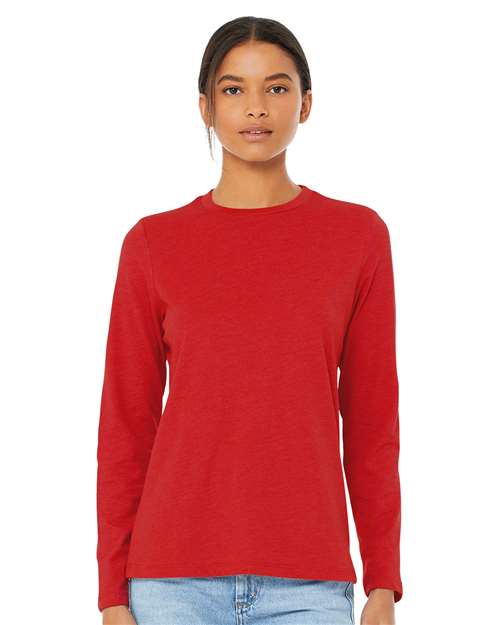 Bella + Canvas 6500 Women’s Jersey Long Sleeve Tee